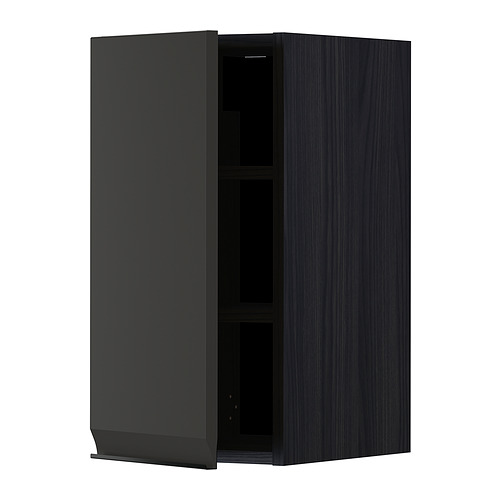 METOD wall cabinet with shelves