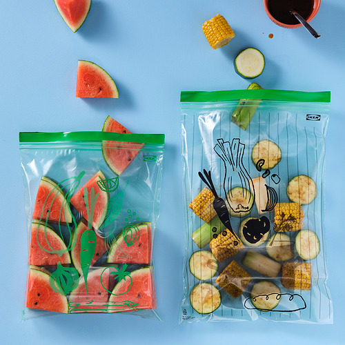 ISTAD, resealable bag