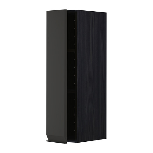 METOD wall cabinet with shelves