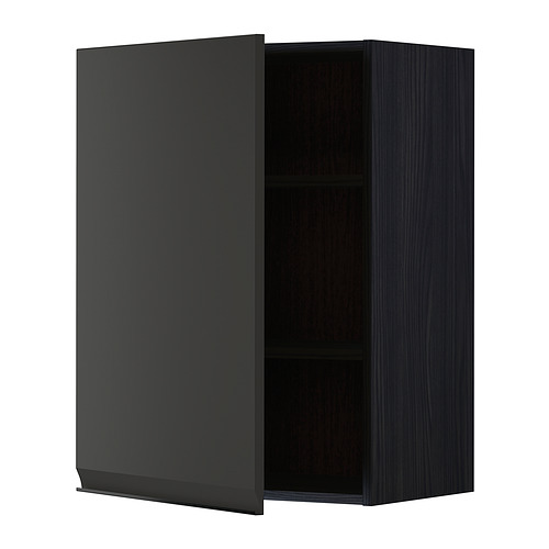 METOD wall cabinet with shelves