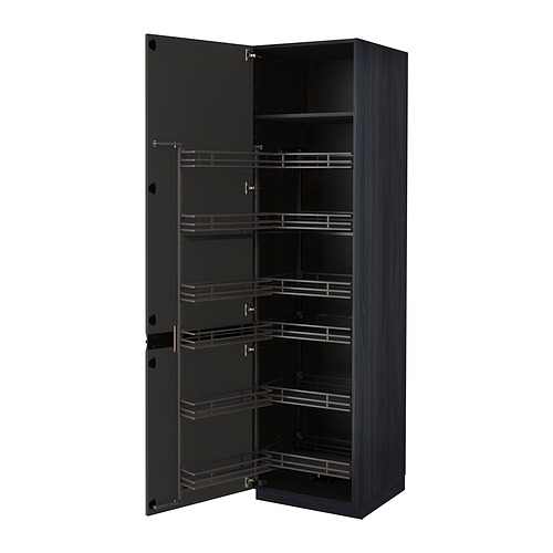METOD high cabinet with pull-out larder