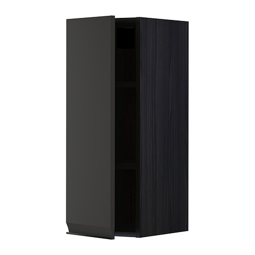 METOD wall cabinet with shelves