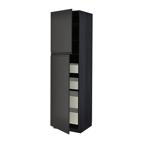 METOD/MAXIMERA, hi cab w 2 doors/4 drawers