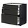 METOD/MAXIMERA, base cab 4 frnts/4 drawers