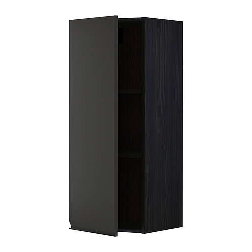 METOD wall cabinet with shelves