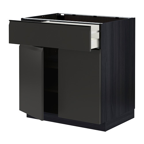 METOD/MAXIMERA base cabinet with drawer/2 doors