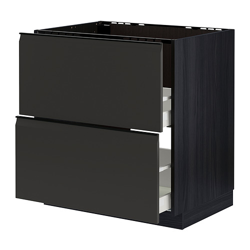 METOD/MAXIMERA base cab f sink+2 fronts/2 drawers