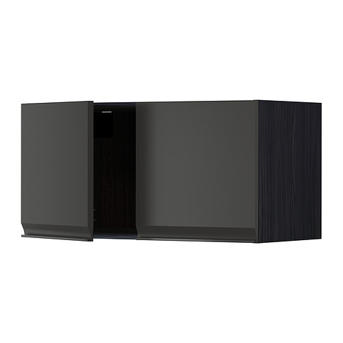 METOD wall cabinet with 2 doors