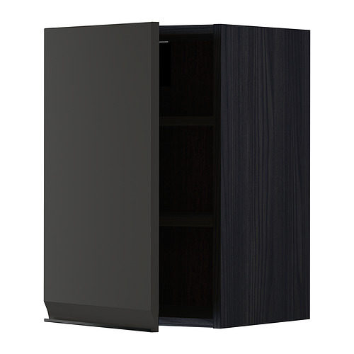 METOD wall cabinet with shelves