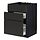 METOD/MAXIMERA, base cab f sink+3 fronts/2 drawers