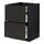 METOD/MAXIMERA, base cab f hob/int extractor w drw