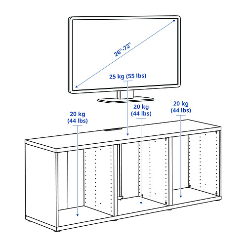 BESTÅ TV bench