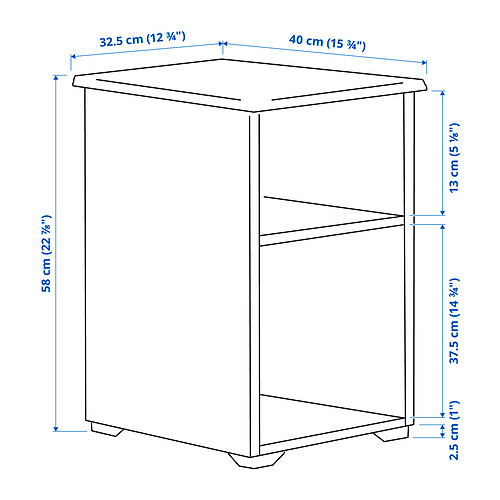 SKRUVBY side table