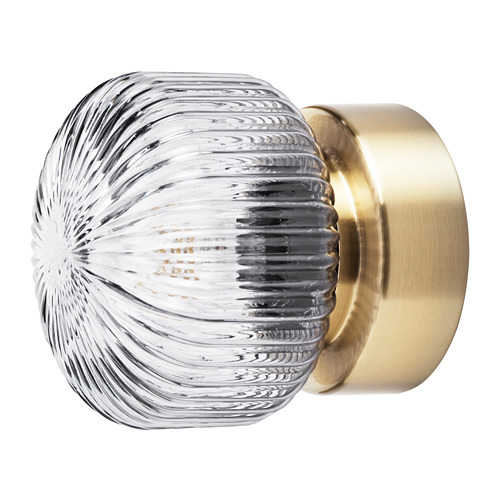 SOLKLINT veggljós, fasttengt