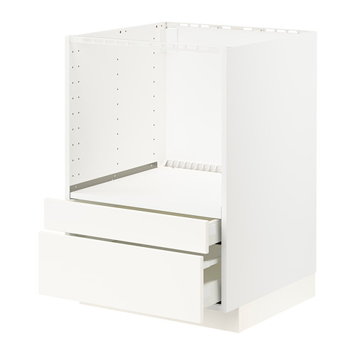 METOD/MAXIMERA base cabinet f combi micro/drawers