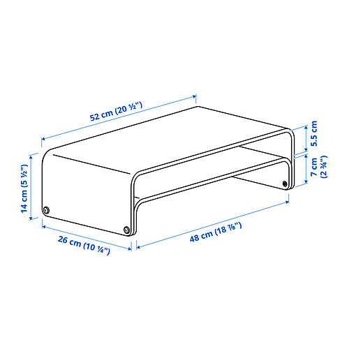 VATTENKAR laptop/monitor stand