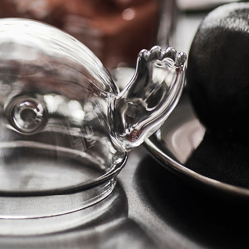 KUSTFYR, bowl with lid