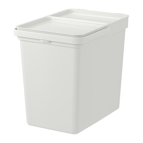 HÅLLBAR, bin with lid