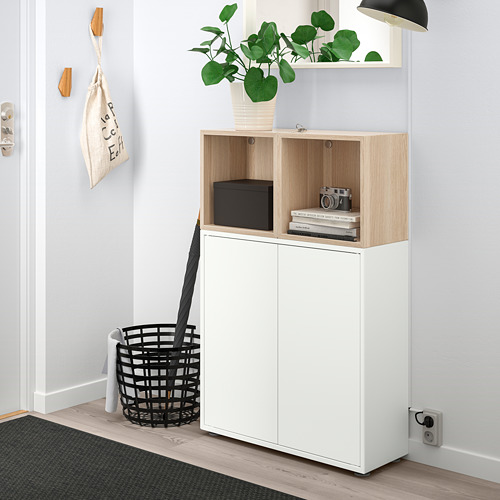 EKET, cabinet combination with feet