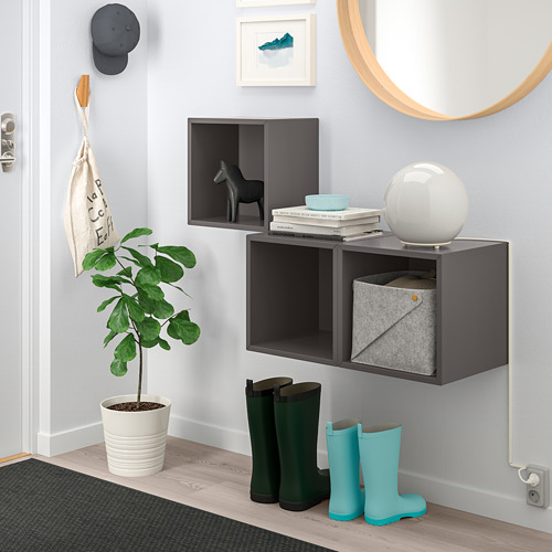 EKET, wall-mounted cabinet combination