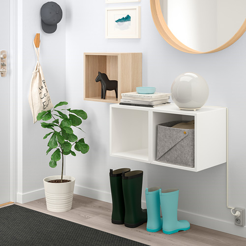 EKET, wall-mounted cabinet combination