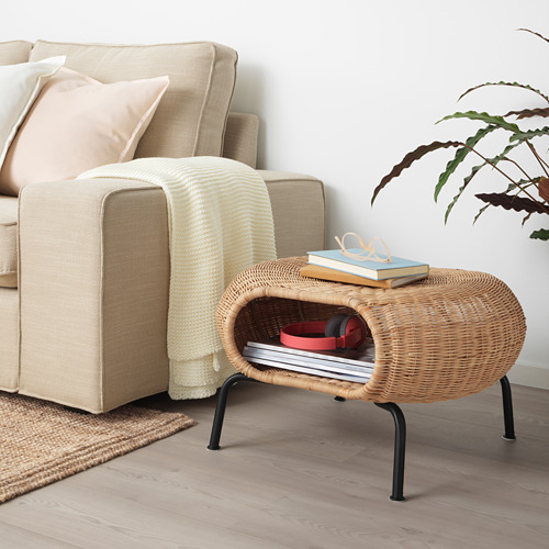 GAMLEHULT, footstool with storage