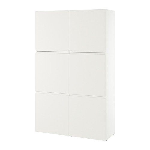 BESTÅ, hirsla með hurðum