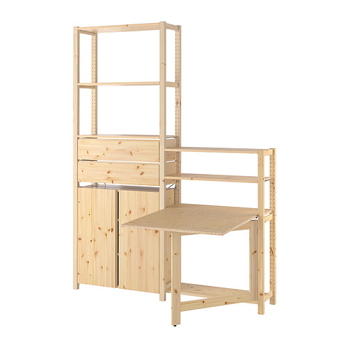 IVAR, 2 sec/storage unit w foldable table