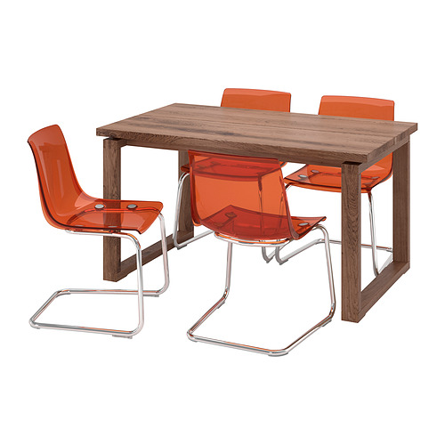 MÖRBYLÅNGA/TOBIAS table and 4 chairs