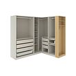 PAX corner wardrobe