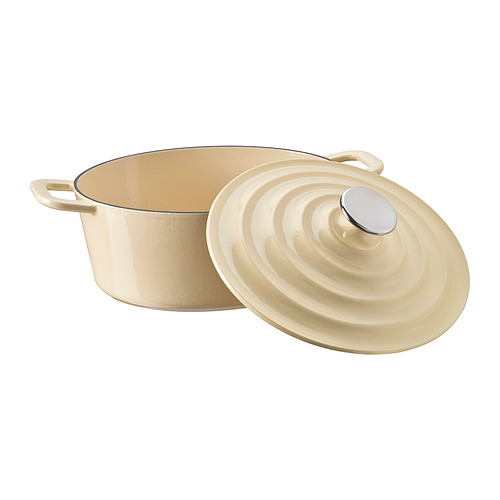 VARDAGEN, casserole with lid