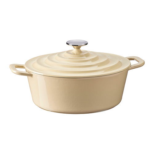 VARDAGEN, casserole with lid