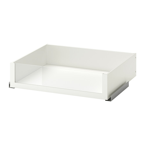 KOMPLEMENT, drawer with glass front