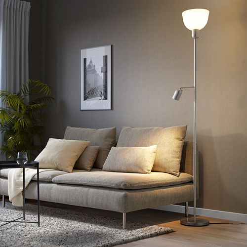 HEKTOGRAM, floor uplighter/reading lamp