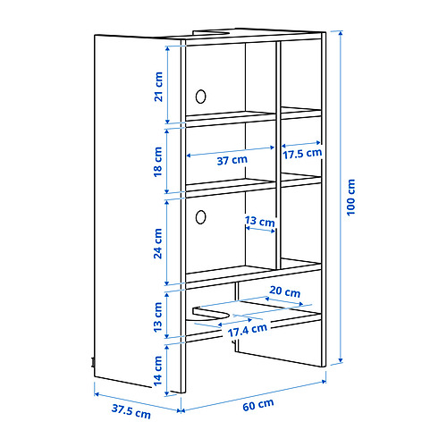 METOD wall cb frm f b-in extractor hood