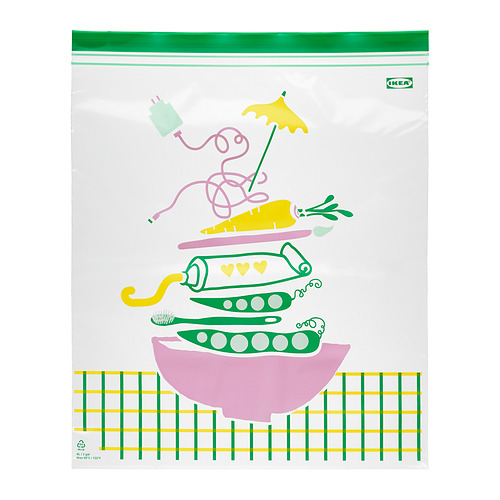 ISTAD, resealable bag