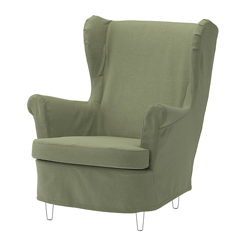 STRANDMON, slipcover for wing chair