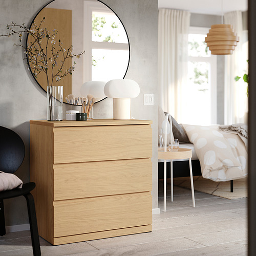 STORKLINTA, chest of 3 drawers