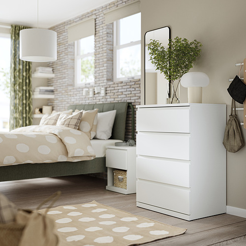 STORKLINTA, chest of 4 drawers