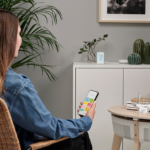 STARKVIND/VINDSTYRKA, air purifier/air quality sensor