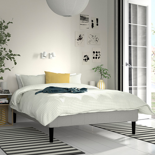 RENFJÄLLET boxdýna með pokagormum