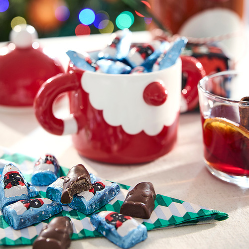 VINTERSAGA, bag of milk chocolate snowmen