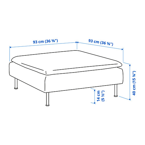 SÖDERHAMN footstool