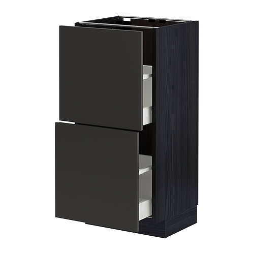 METOD/MAXIMERA base cabinet with 2 drawers