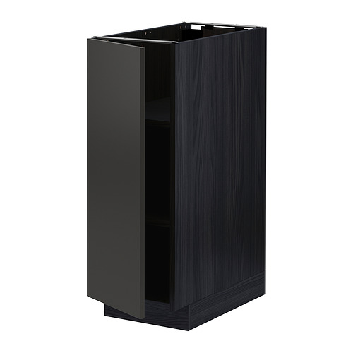 METOD base cabinet with shelves