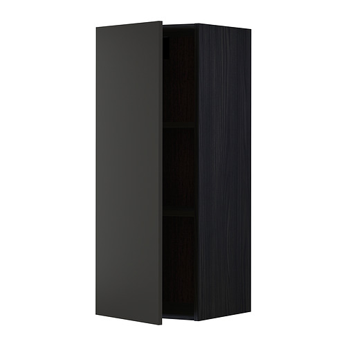 METOD wall cabinet with shelves