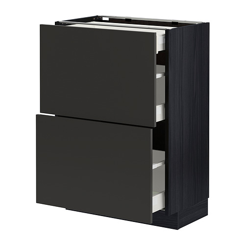 METOD/MAXIMERA base cab with 2 fronts/3 drawers