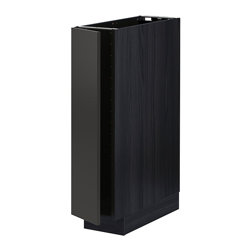 METOD base cabinet with shelves