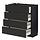 METOD/MAXIMERA, base cab 4 frnts/4 drawers
