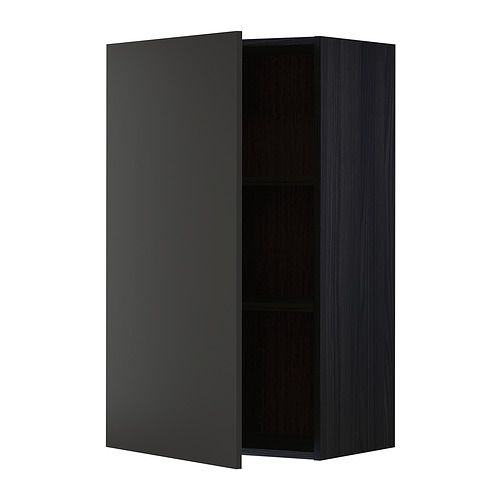 METOD wall cabinet with shelves